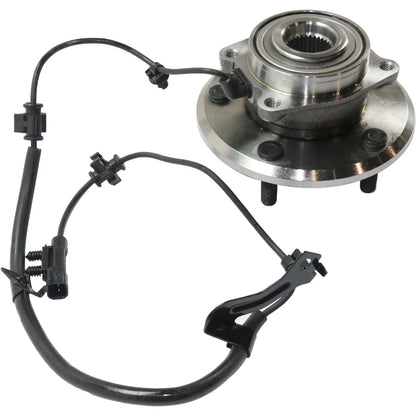 AWD Front & Rear Wheel Hubs for Dodge Journey 2009-2020 with Bearing