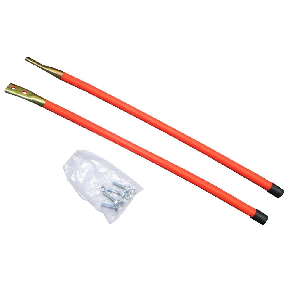 Pair of 24" Orange Blade Markers for Western Snowplow (1308205)