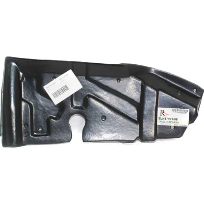 Passenger Right Side Engine Splash Shield for Hyundai Tiburon