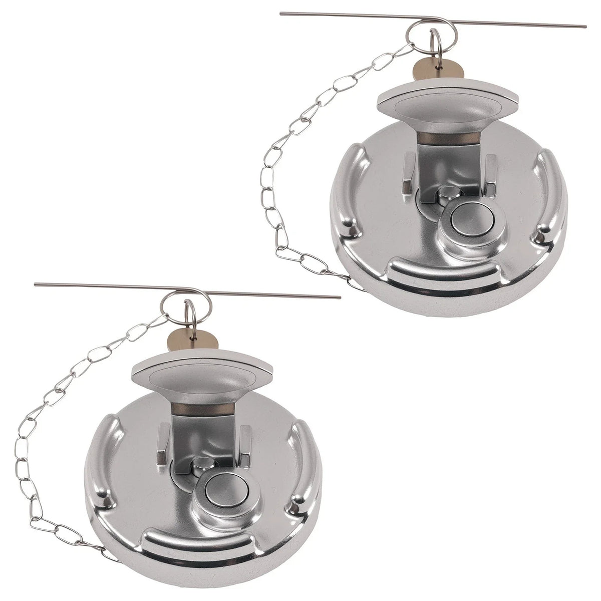 4" Tank Security for Peterbilt 365 367 579 587 (2007–2017) 11-04859-200 Silver