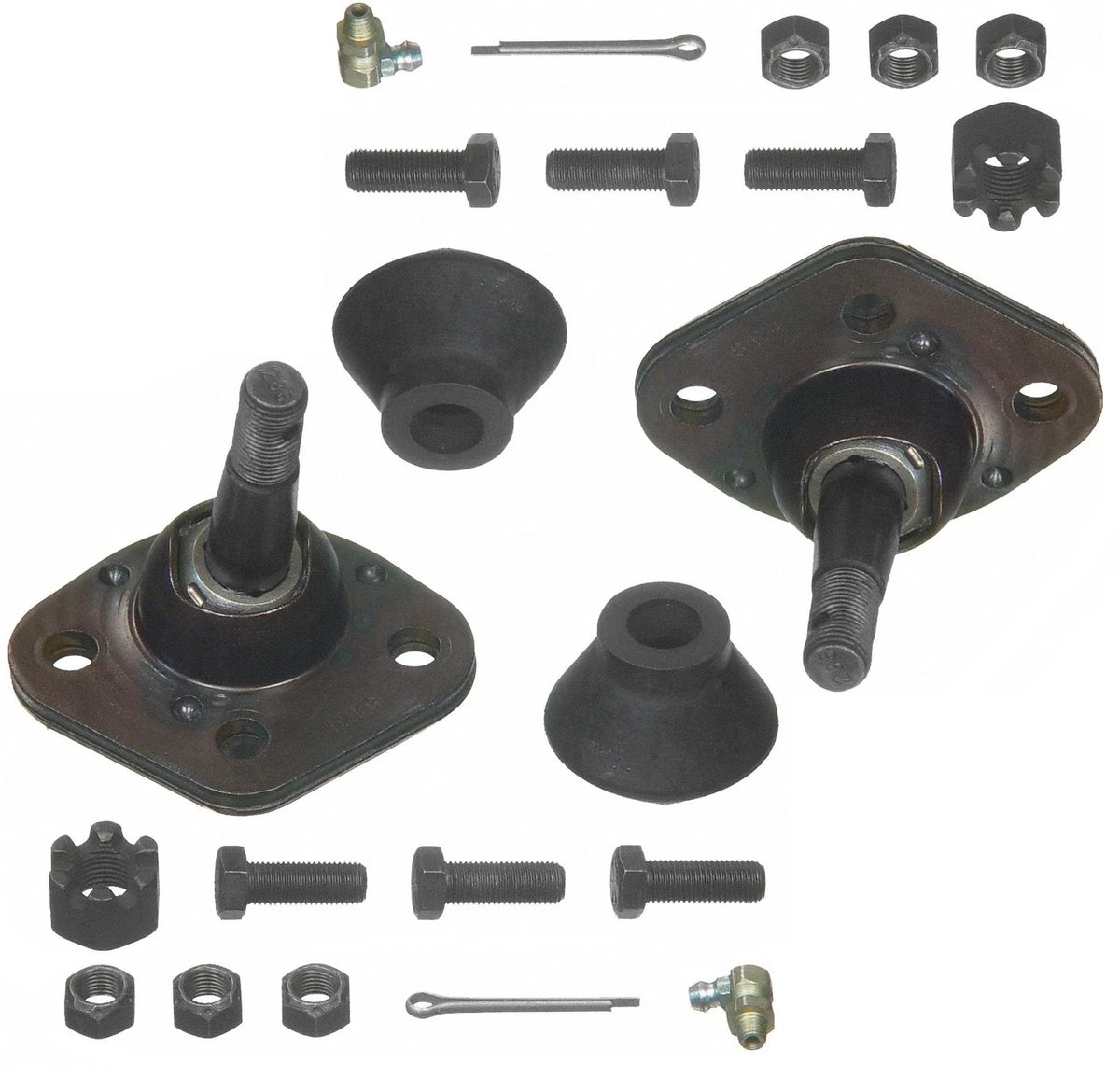 Set of 2 Front Upper Ball Joints for Ford Custom Galaxie Ranchero (1963–1979)