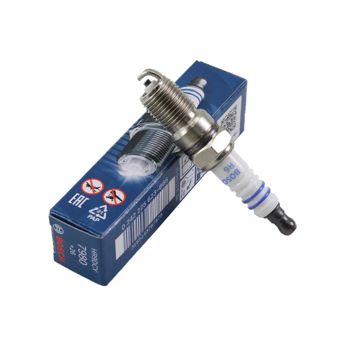 4 Spark Plugs for Cadillac, Buick, Chevy, Ford, GMC, Pontiac HR9DCY