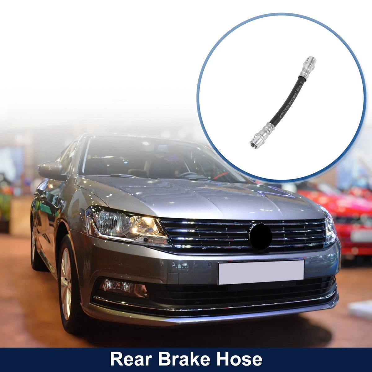 Rear Brake Hose for Volkswagen Lavida (2008–2012) No.6QD611775