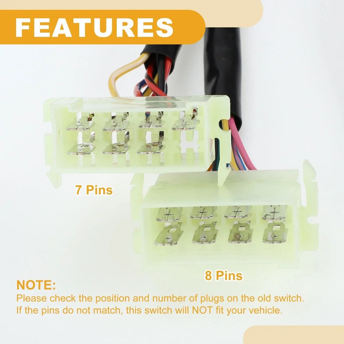 Steering Column Turn Signal Switch (Specified) for Mercedes-Benz Truck