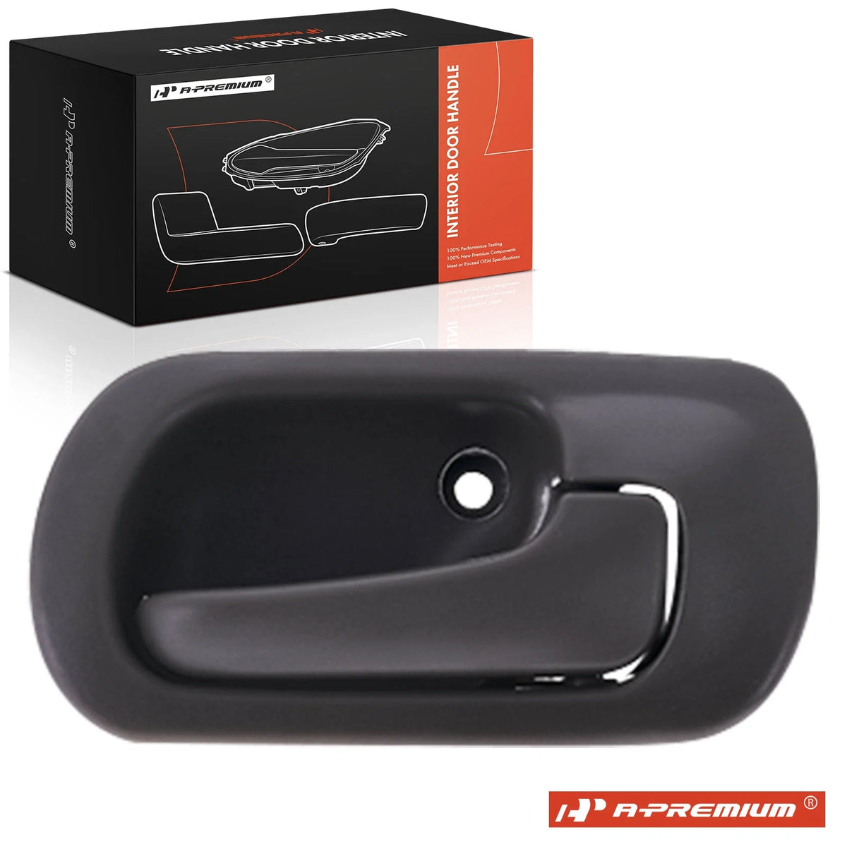 Right Brown Interior Door Handle for Honda Civic (1996–2000)