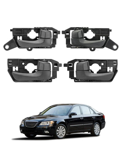 Interior Door Handle Set - 4 Pcs for Hyundai Sonata 2008-2010