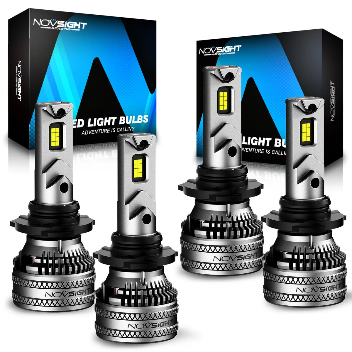 LED Headlight Bulbs 9005 9006 40000LM 6500K - 2X for HB3 HB4