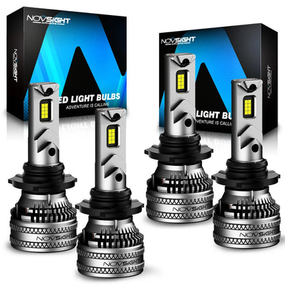 LED Headlight Bulbs 9005 9006 40000LM 6500K - 2X for HB3 HB4