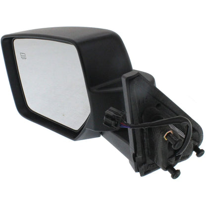 Power Mirror Driver Side for Jeep Patriot (2007-2013) Heated Textured Black