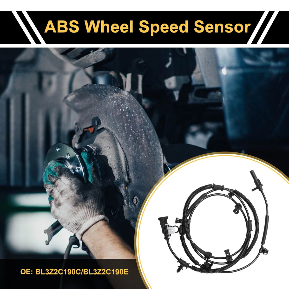 ABS Wheel Speed Sensor No.BL3Z2C190C/BL3Z2C190E for Ford F-150 (2011–2014)