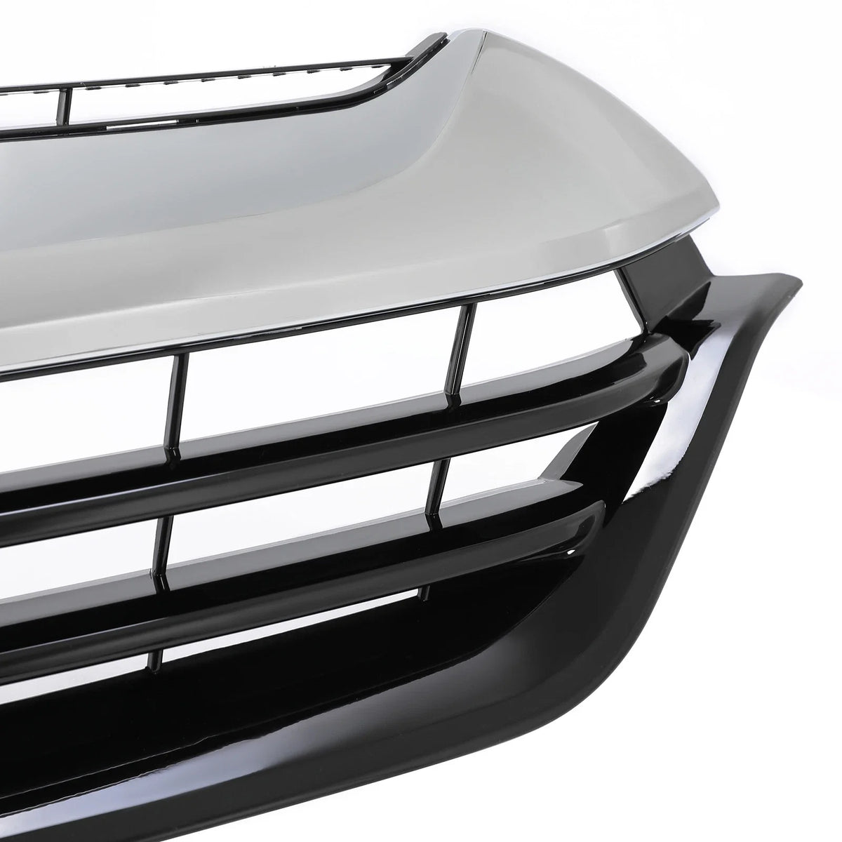 Front Mesh Grill Bumper Grille Chrome for Honda CR-V 2017-2019