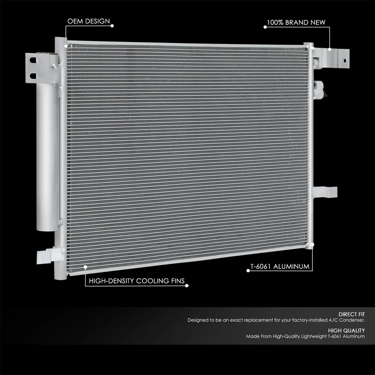 A/C Condenser Replacement for Cadillac ATS CTS (2013–2015)