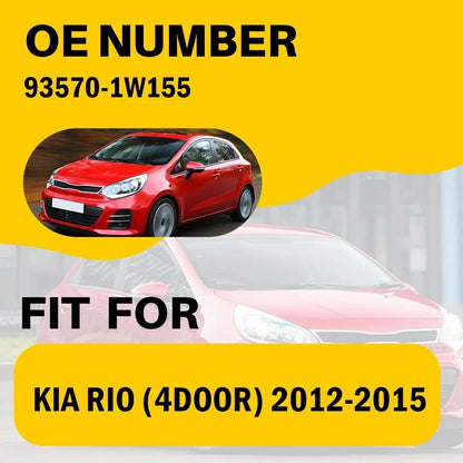 Power Window Switch Left Driver Side for Kia Rio 4-Door (2012–2015) 935701W155
