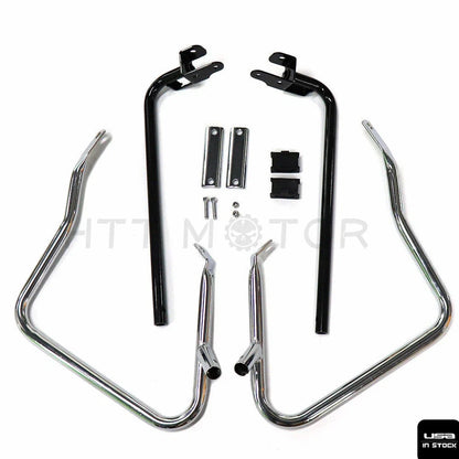 Saddlebag Bracket Bars Guard for Harley Road Glide Touring 2014-2017