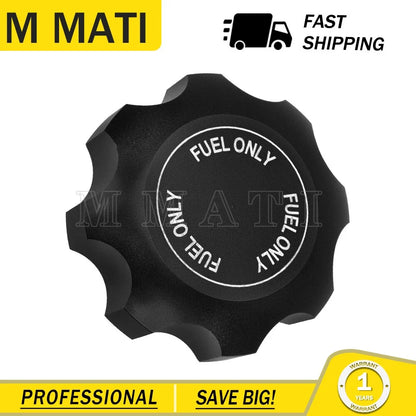 Black Fuel Cap for Polaris RZR Ranger 1000 900 850 800 570 (2015–2023)