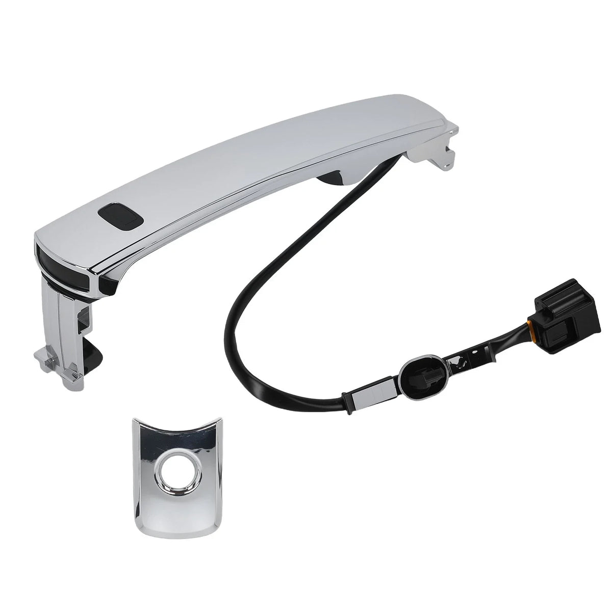 Chrome Front Left Exterior Door Handle for Nissan Rogue (2010–2013)