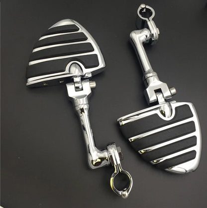 Adjustable Chrome Foot Peg 1.5" Long for Triumph Rocket 3 (2004–2023)
