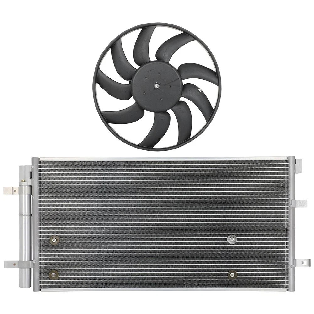 Electric AC Condenser Cooling Fan Kit for Audi A4 Quattro (2013–2016)