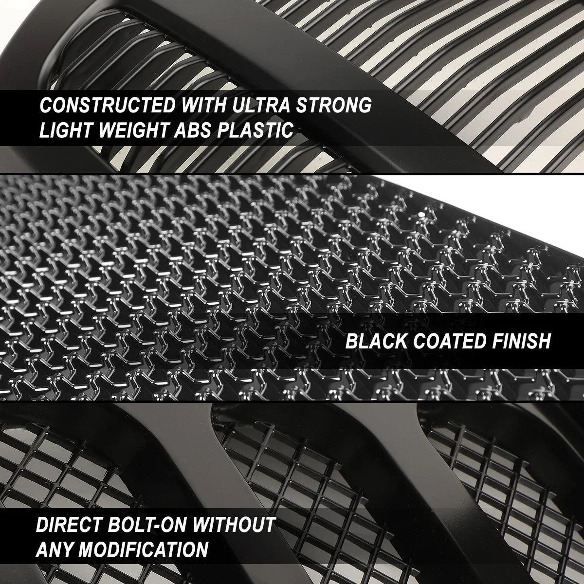 Fence Style Front Bumper Grille Guard for Chevy Silverado 1500 (2007–2013)