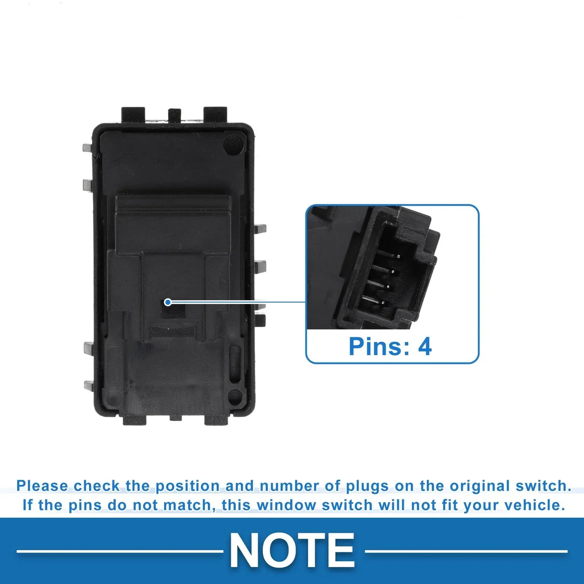 Power Window Switch for 2017-2023 Mercedes-Benz GLS