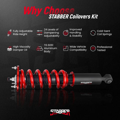 Lowering Coilover Kit Adjustable for Toyota Supra 1986-1992