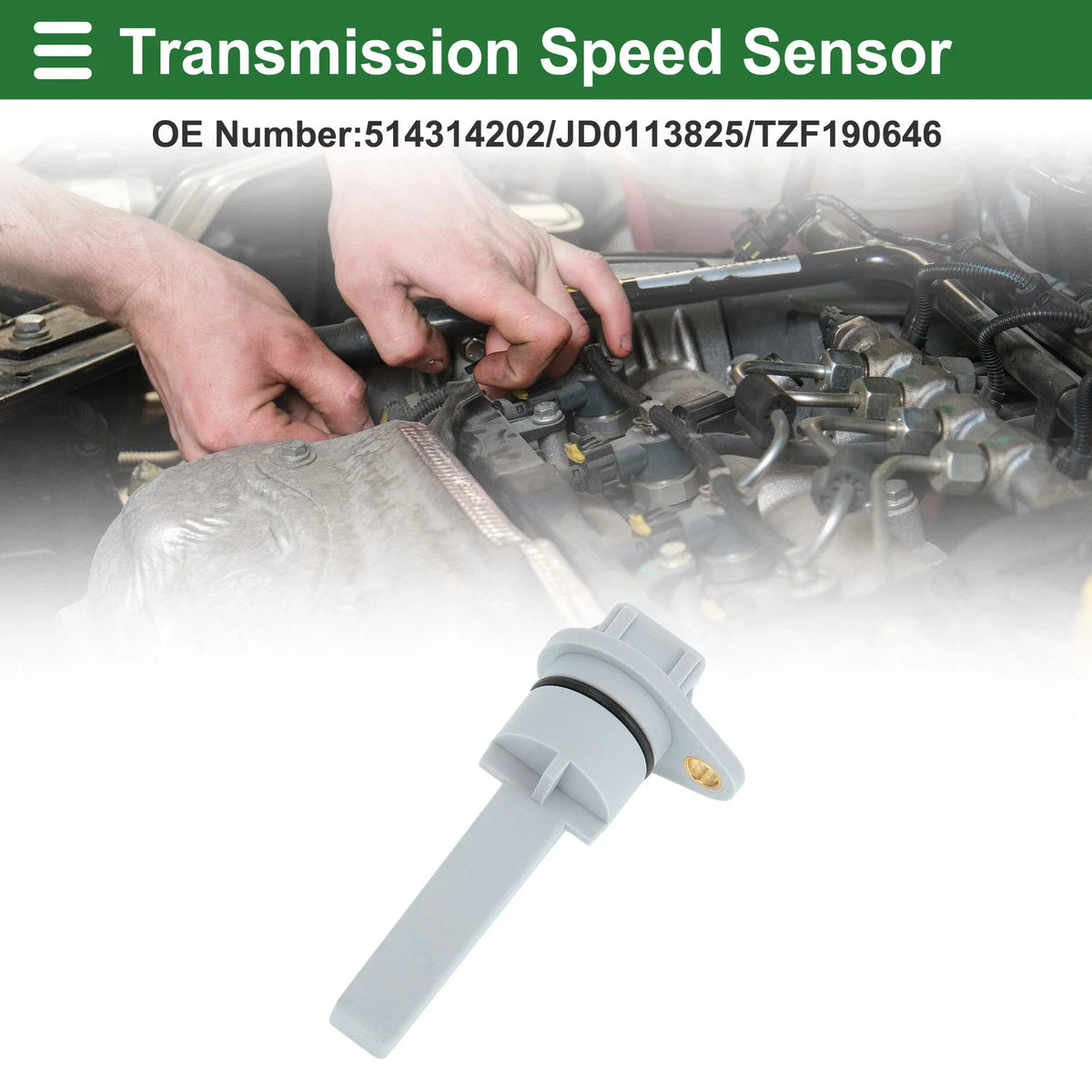 1 Pc Transmission Odometer Speed Sensor for Kia Pride (1990–1999)