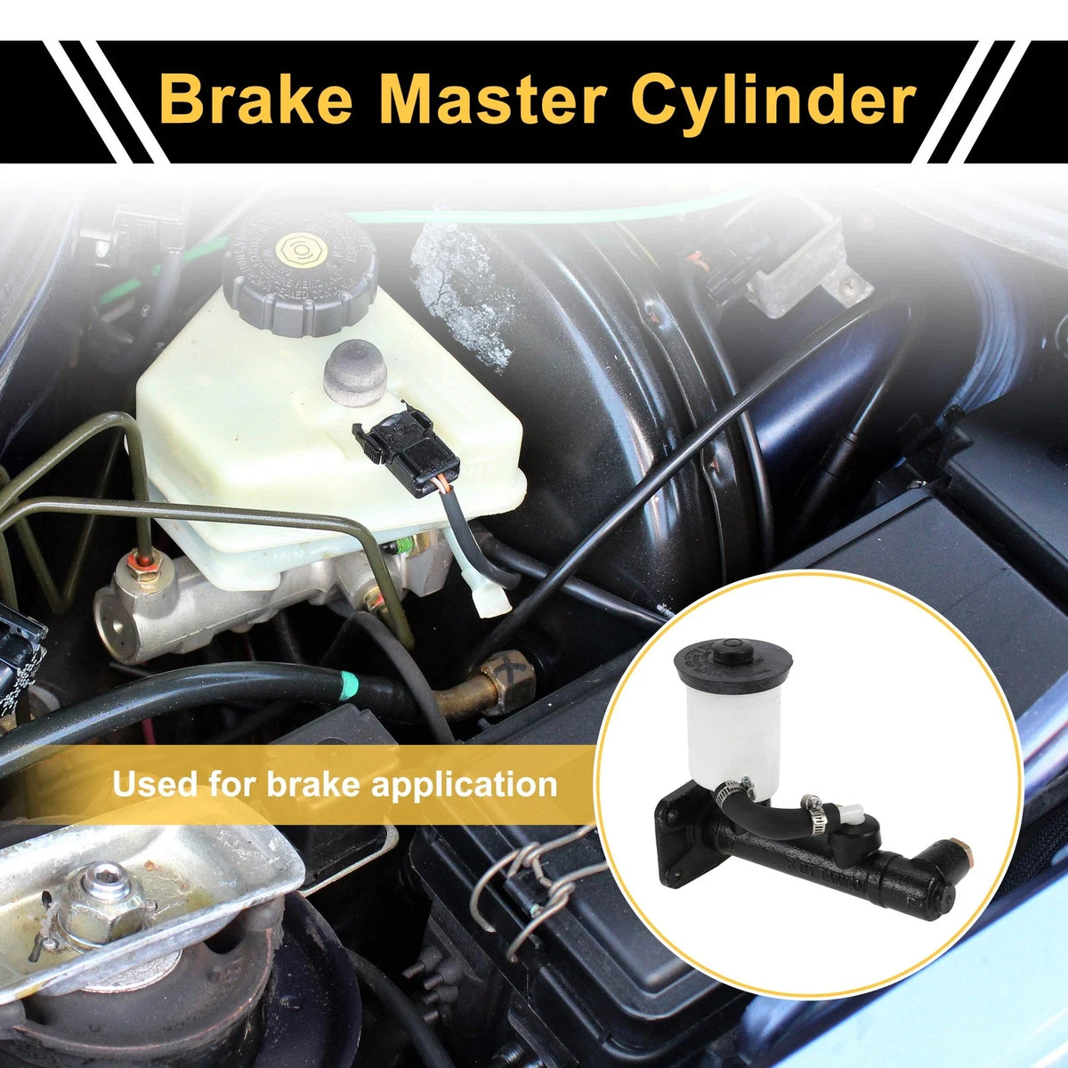 Brake Master Cylinder with Reservoir No. 4720135370 for Toyota Pickup (1981–1988)