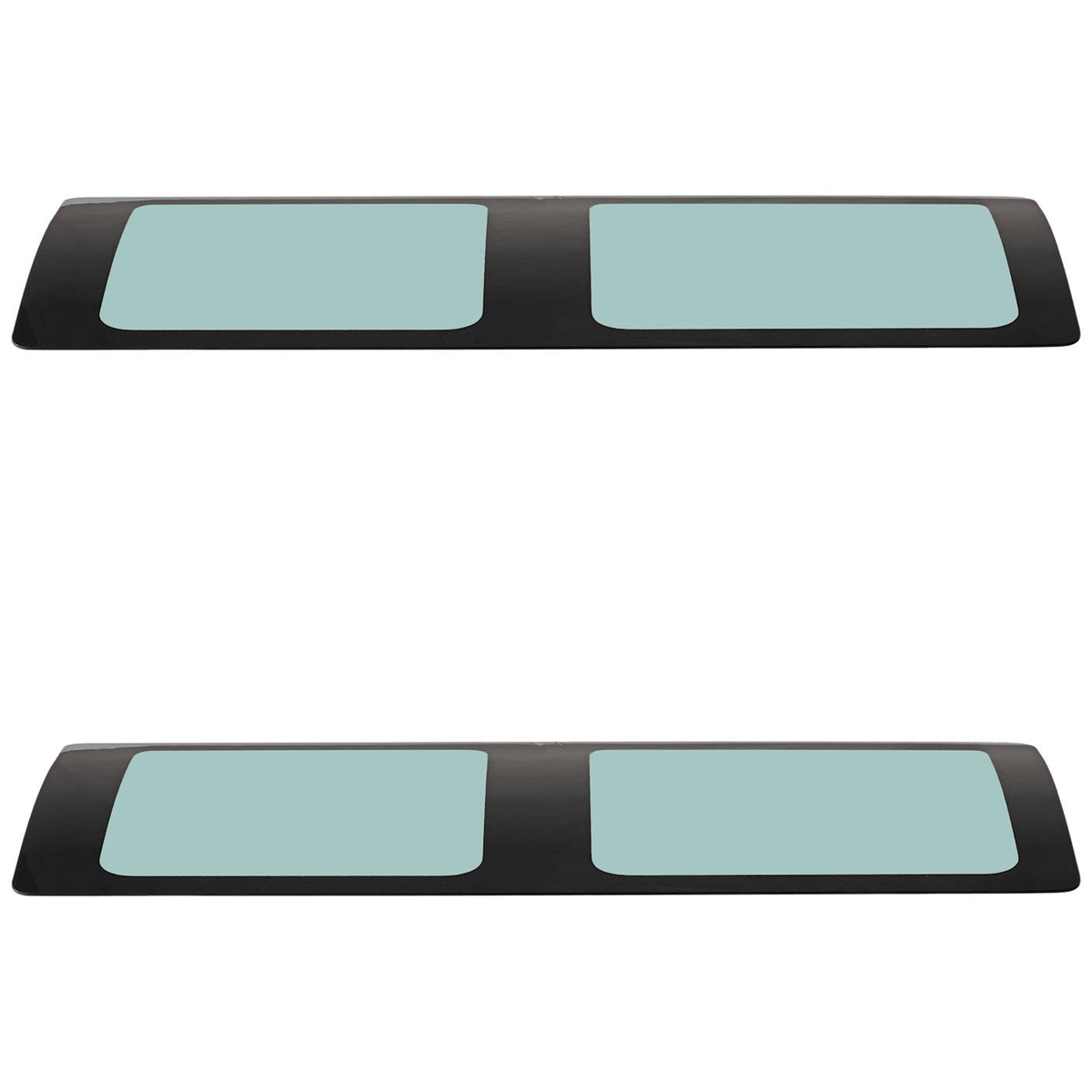 Door Glass Pair for Chevy Savana 2500