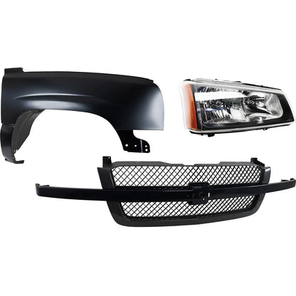 Passenger Right Side Fender Quarter Panel for Chevy Hand (2007)