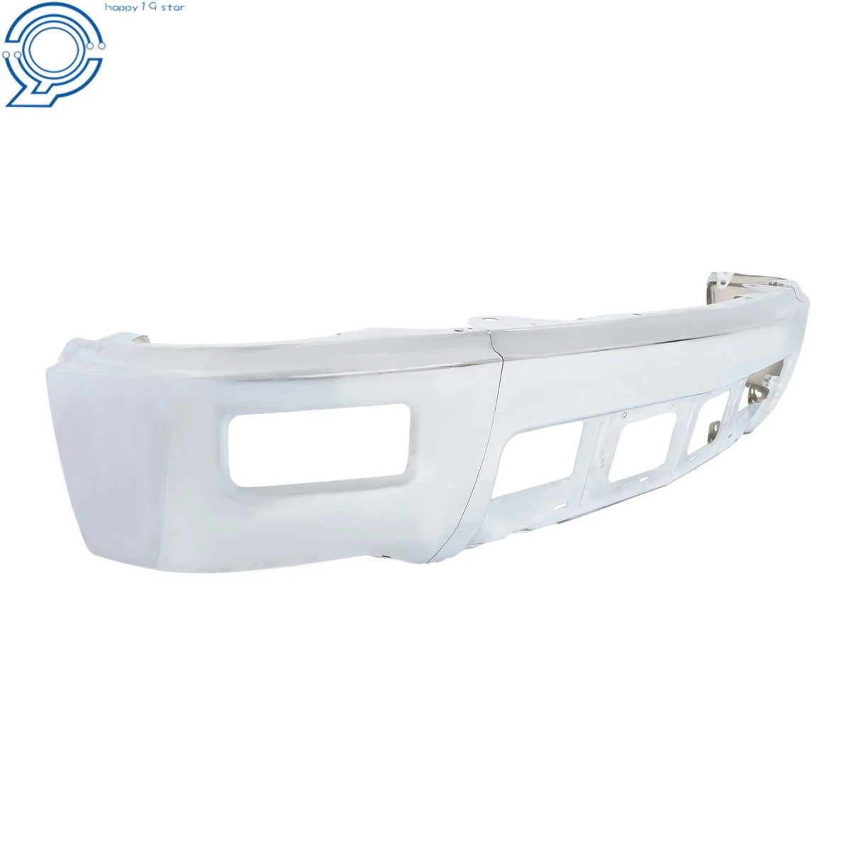 Chrome Front Bumper with Fog Light Holes for Chevrolet Silverado 1500 (2014–2015)