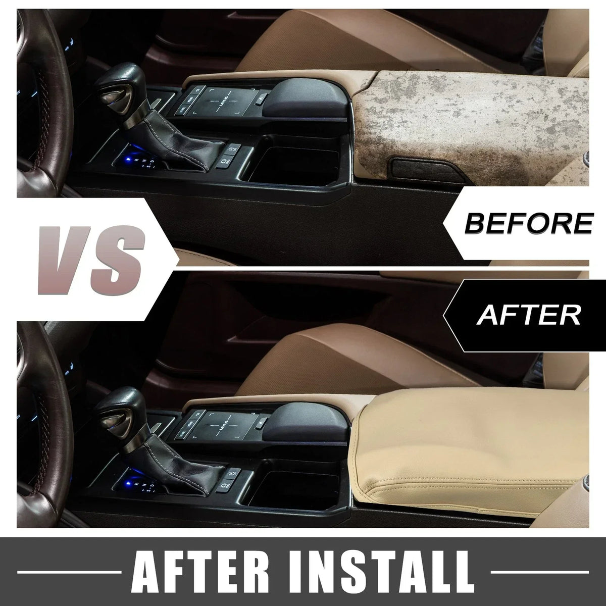 Center Console Armrest Cover - Beige for ES330 ES350 (2005-2009)