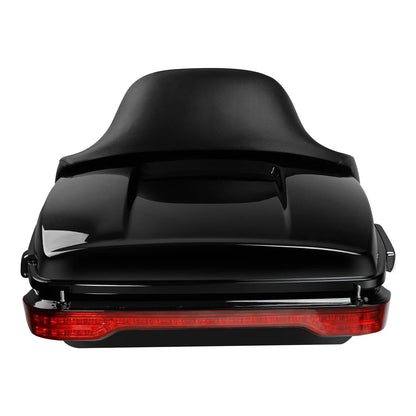 Luggage Backrest Light Mount Rack for 2014-2026 Harley Touring
