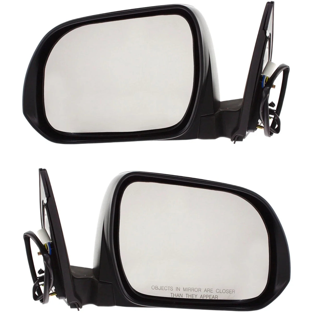 Power Folding Mirror Pair for Toyota Highlander 2008-2013 - 2 Units