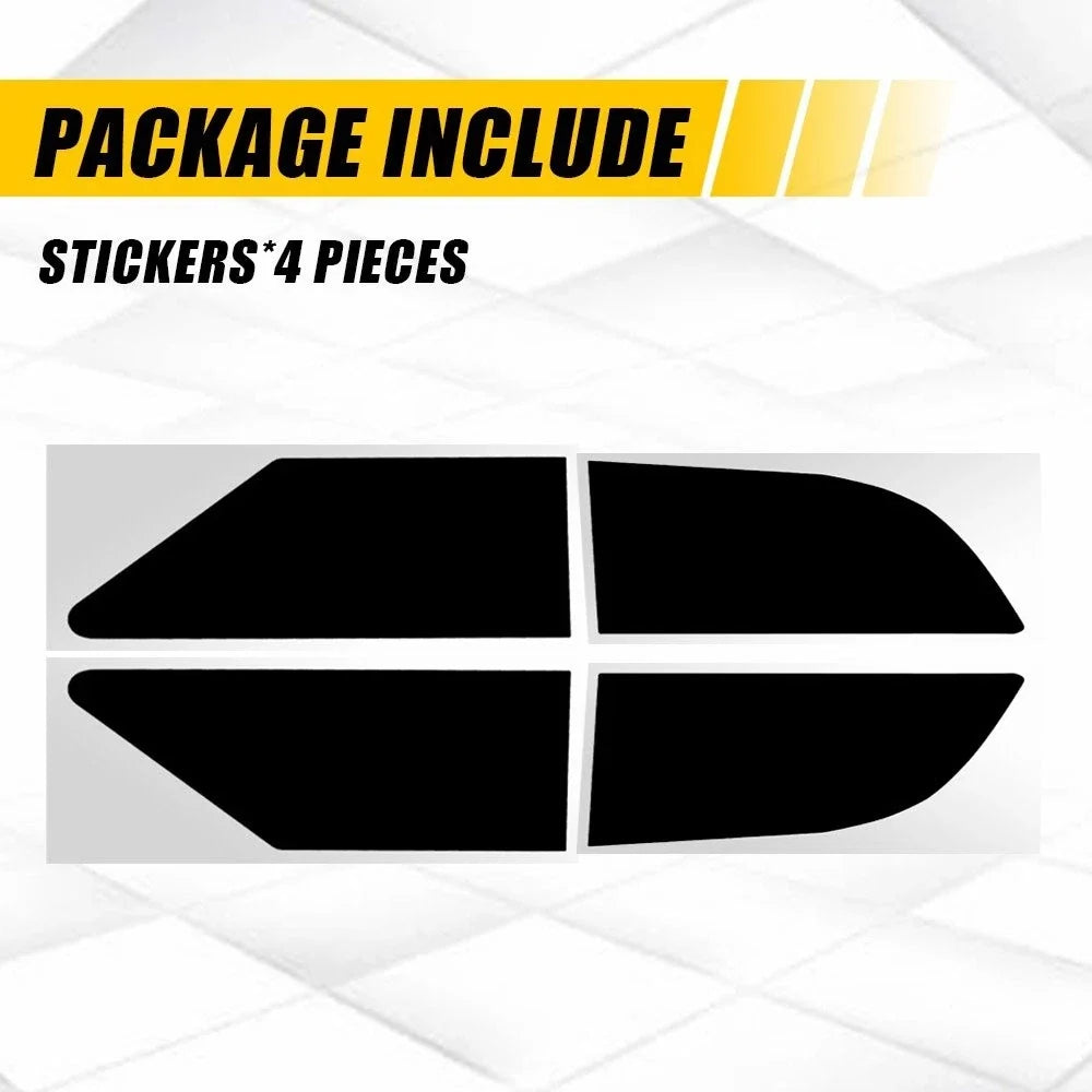 Smoked Tail Light Cover Overlays for Dodge Durango 2014-2021