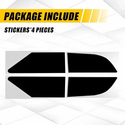 Smoked Tail Light Cover Overlays for Dodge Durango 2014-2021
