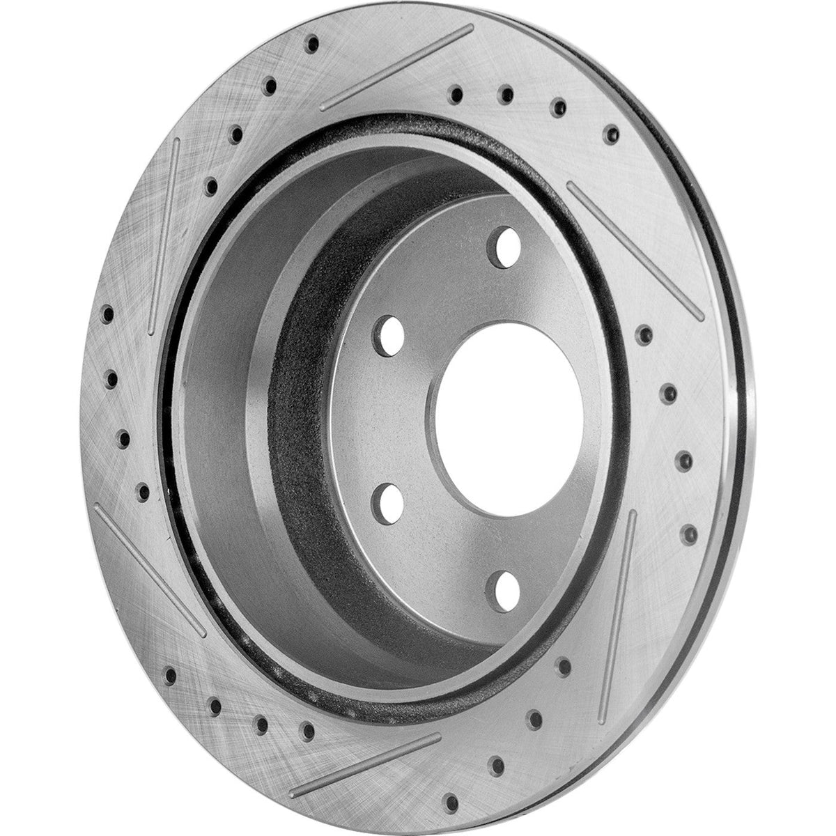 Set of 2 Cross-Drilled Slotted Disc Brakes for Yukon XL 1500 2000-2002