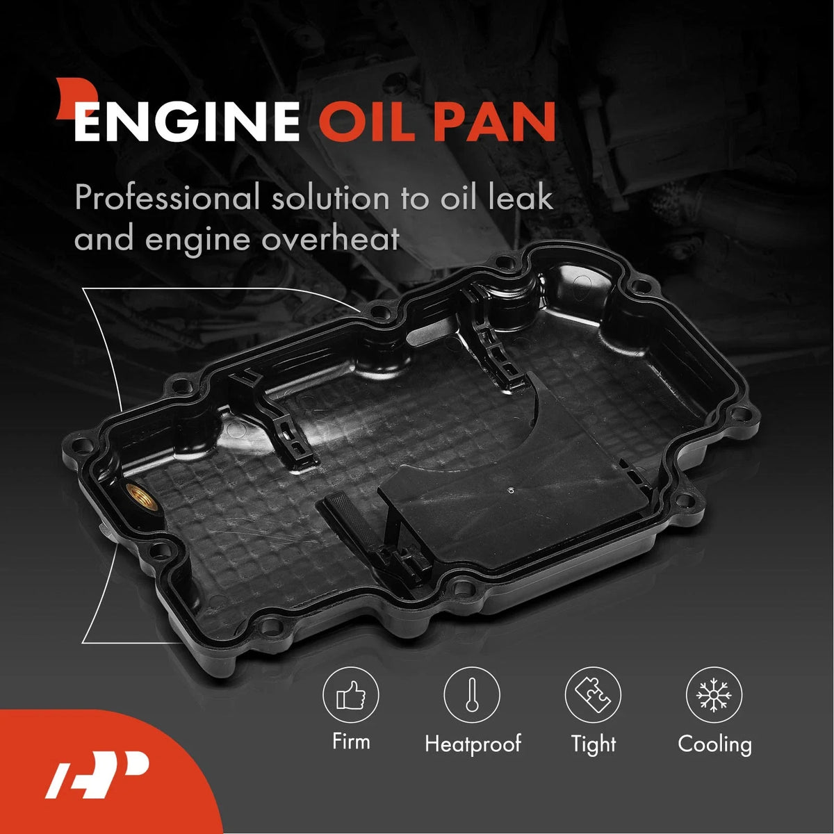 Oil Pan Assembly with Gasket for Infiniti Q50 Q60 2016-2020