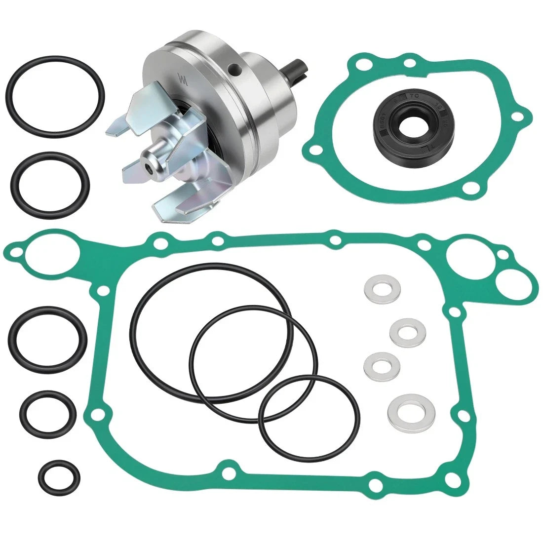 Water Pump and Seal Gasket Set for Honda Goldwing GL1100A GL1000 1975-1983