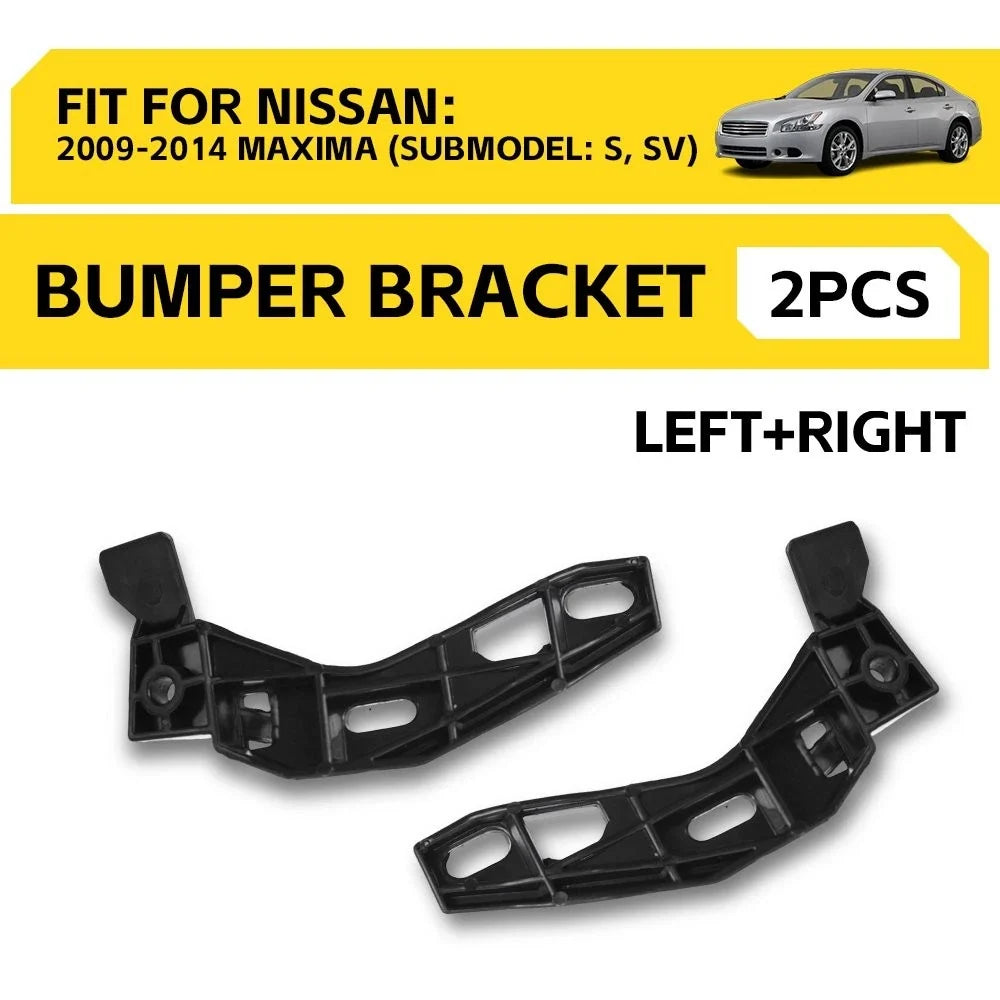 Front Bumper Bracket Pair for Nissan Maxima (2009–2014)