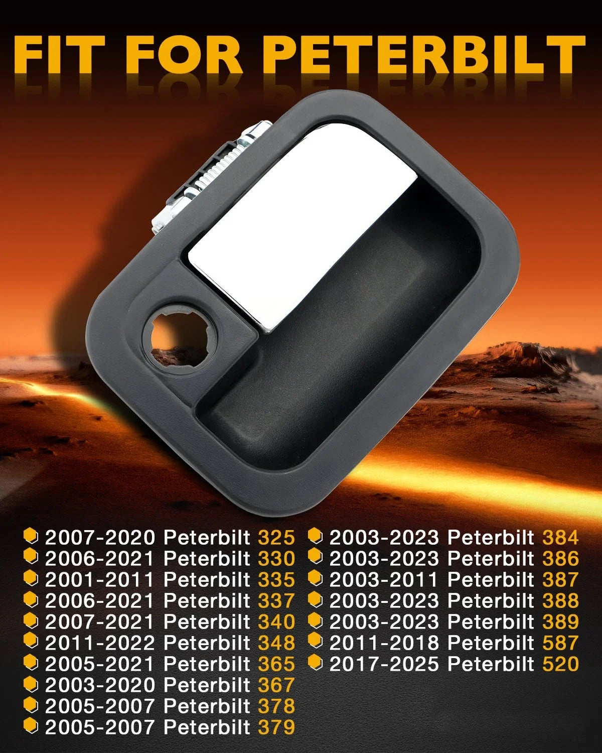 Exterior Door Handle for Kenworth Peterbilt 2005 to 2025