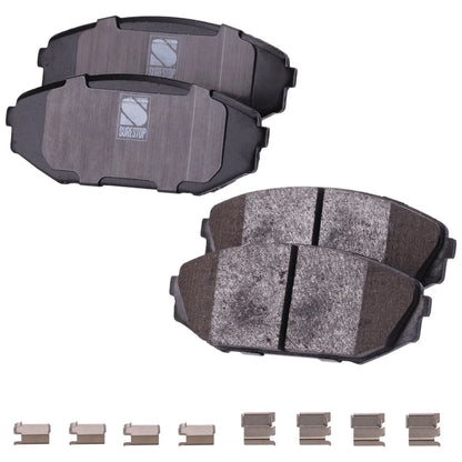 Brake Disc Rotors and Pads Kit for Honda Odyssey (2002–2004)