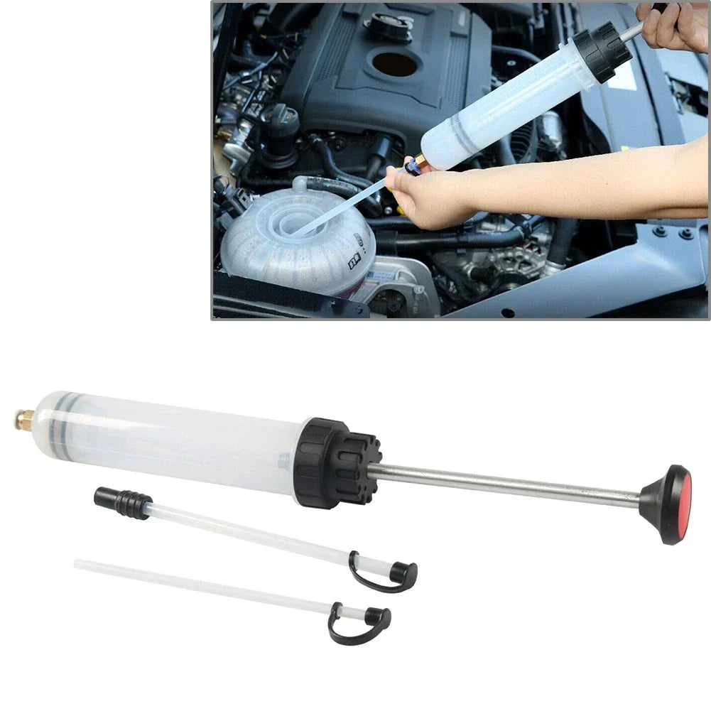 Suction Pump Syringe for Fuel Transfer - Manual Extractor