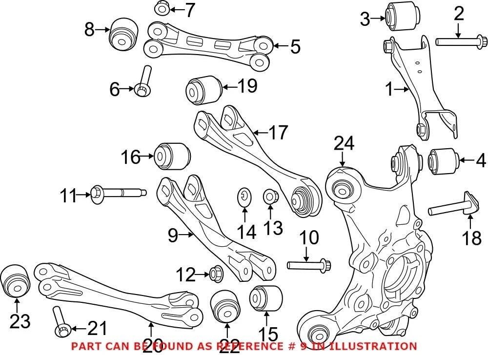 Suspension Control Arm for BMW (33306867883)