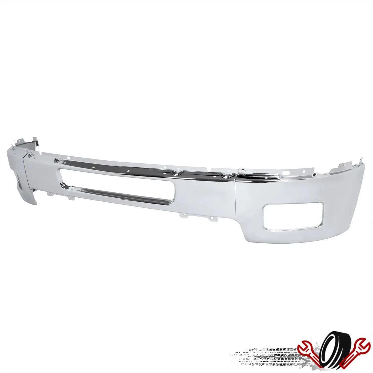 Front Bumper for Chevy Silverado 2500 HD (2011–2014) Chrome, Fog Light Holes