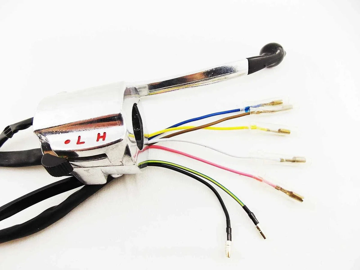 Chrome Switch Block for Handlebar on Honda S50 1961-1967