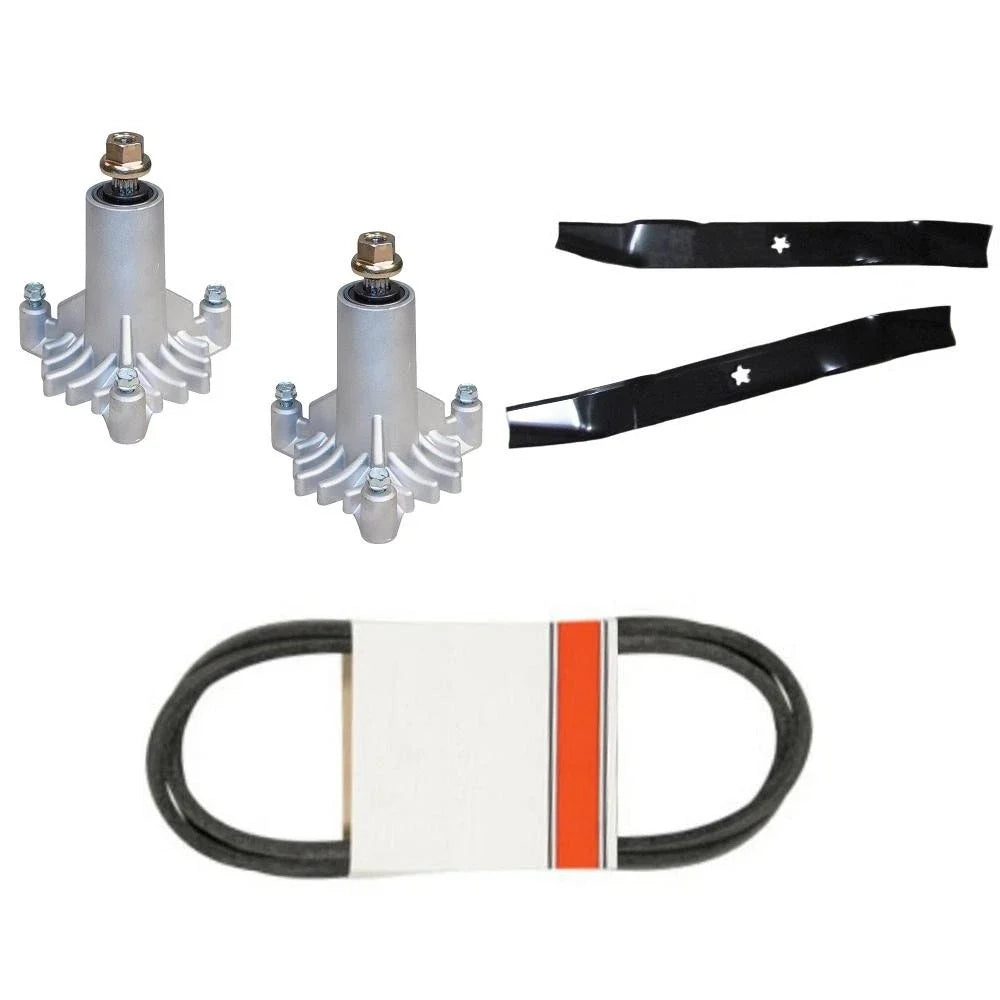 Blades, Spindles, Deck Belt Kit for Craftsman (Replaces 134149)