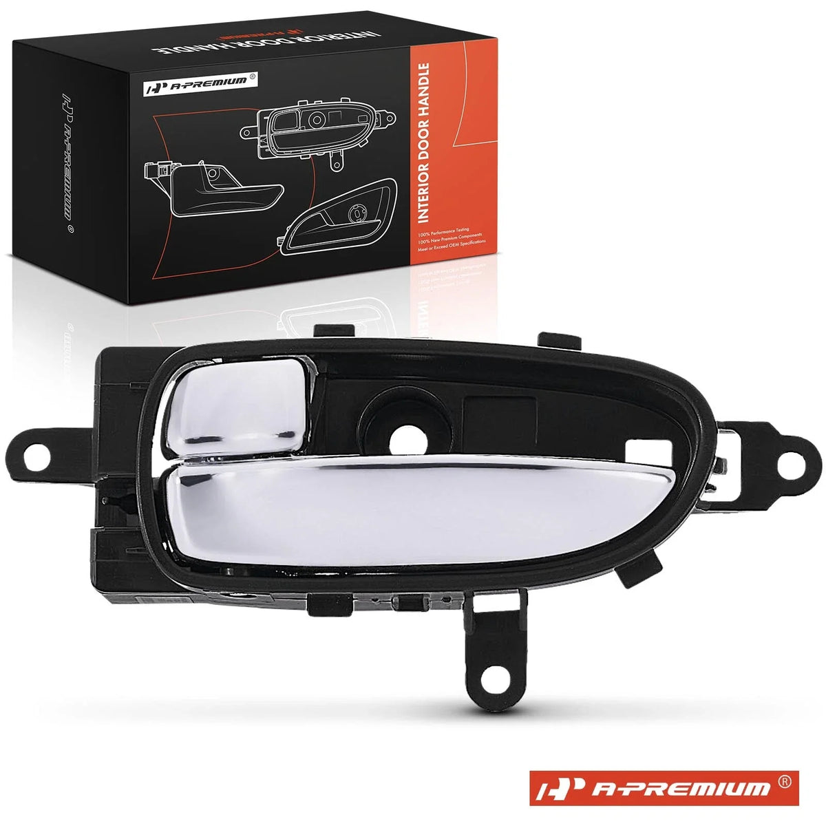 Chrome Left Interior Door Handle for Nissan Altima Maxima (2007–2020)