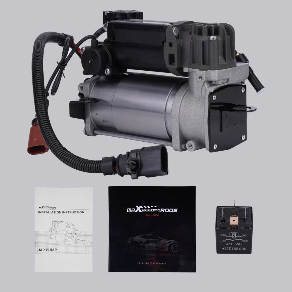 Air Suspension Compressor Pump + Relay for Mercedes ML GL Class (2013–2018)