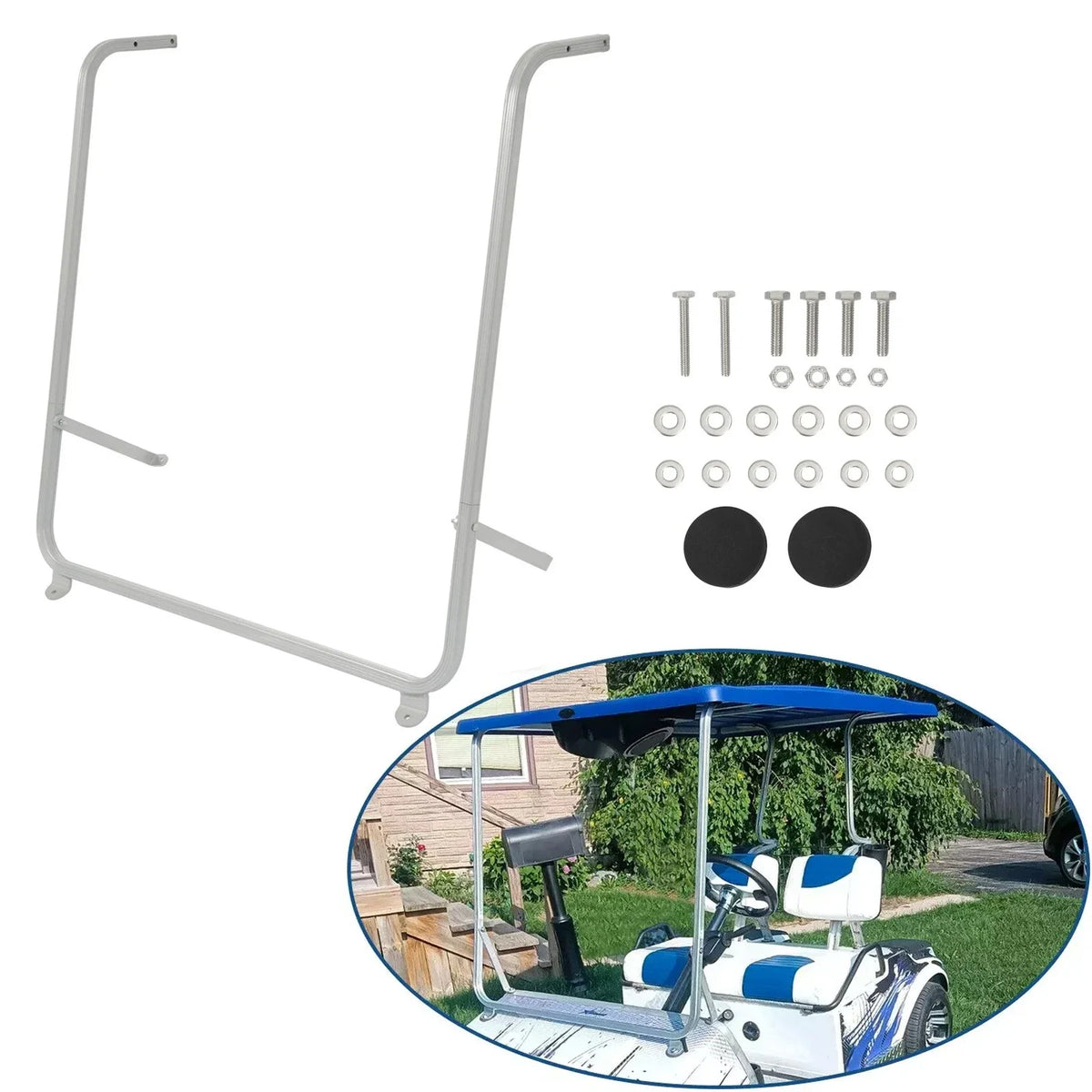 Canopy Support Strut Front for Club Car Carryall DS 1982-1999