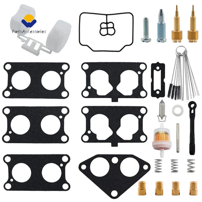 Carburetor Rebuild Kit Float for Kawasaki Mule 3000 3010 3020 (2001-2008)